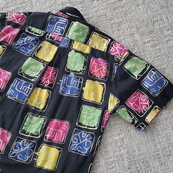 Java Lava | Retro Abstract Color Shirt - Picture 7 of 7